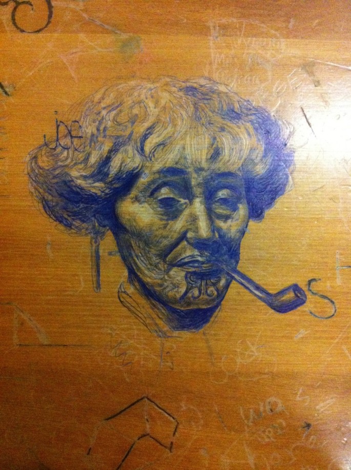 School Desk Art School Desk Art