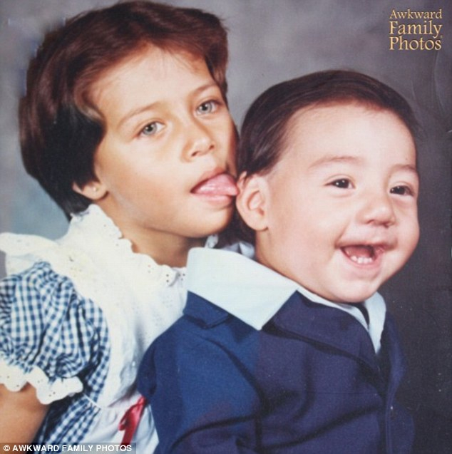 This is how they get him to smile for the camera