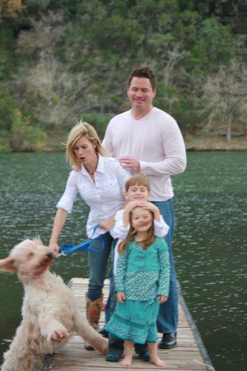 All the dog sees is water