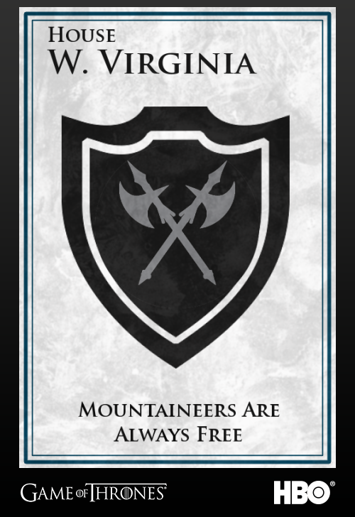 Do You Like Your State S Game Of Thrones Sigil 55 Pics 22 Words