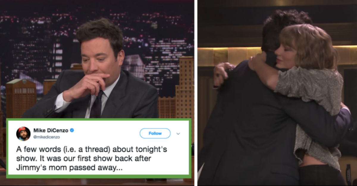 Here’s the Heartbreaking Reason Jimmy Fallon Cried Over Taylor Swift’s Performance on His Show