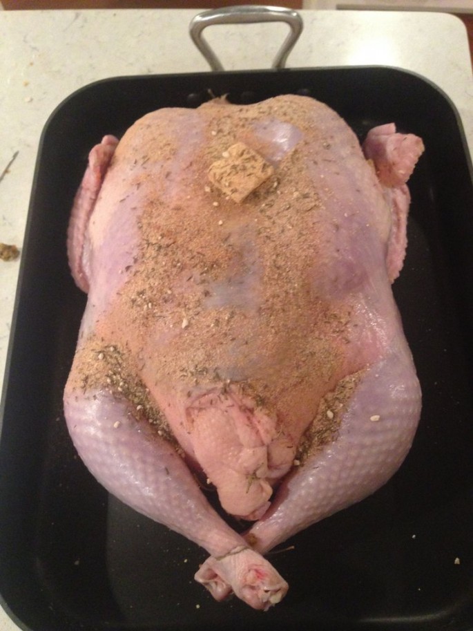 Documenting last Thursday's turducken — A pictorial howto [15 pictures] 22 Words