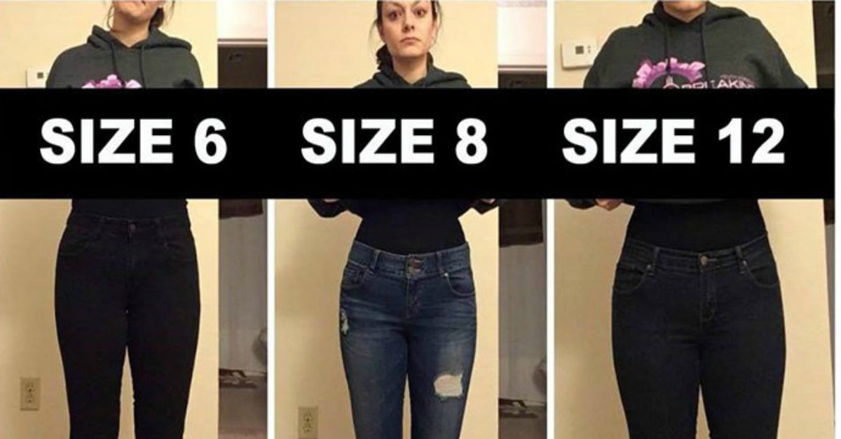 This Woman's Viral Post Proves an Important Point About Clothing Sizes