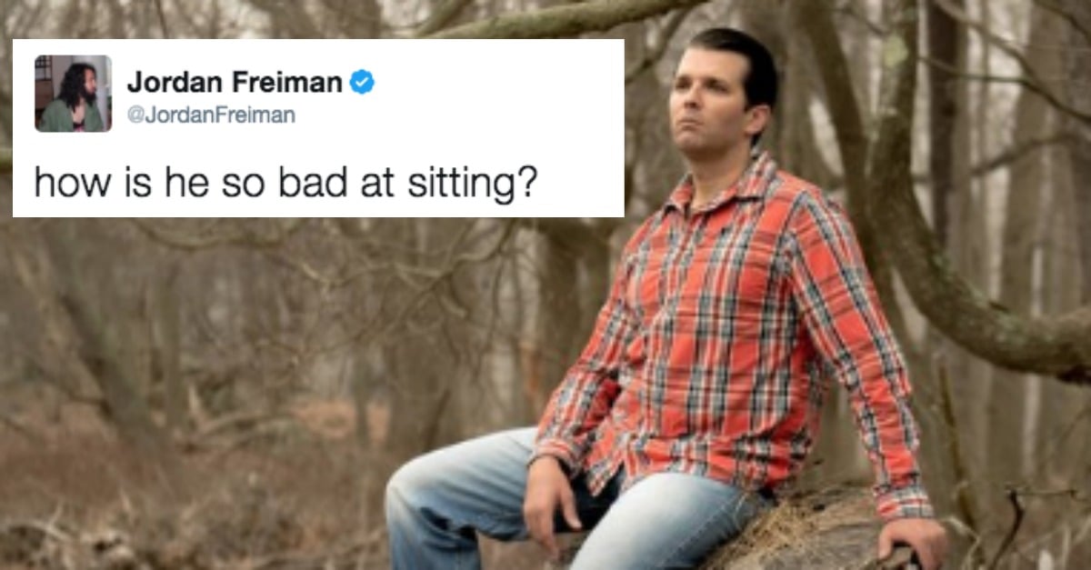 The Can't Handle This Photo of Donald Trump Jr