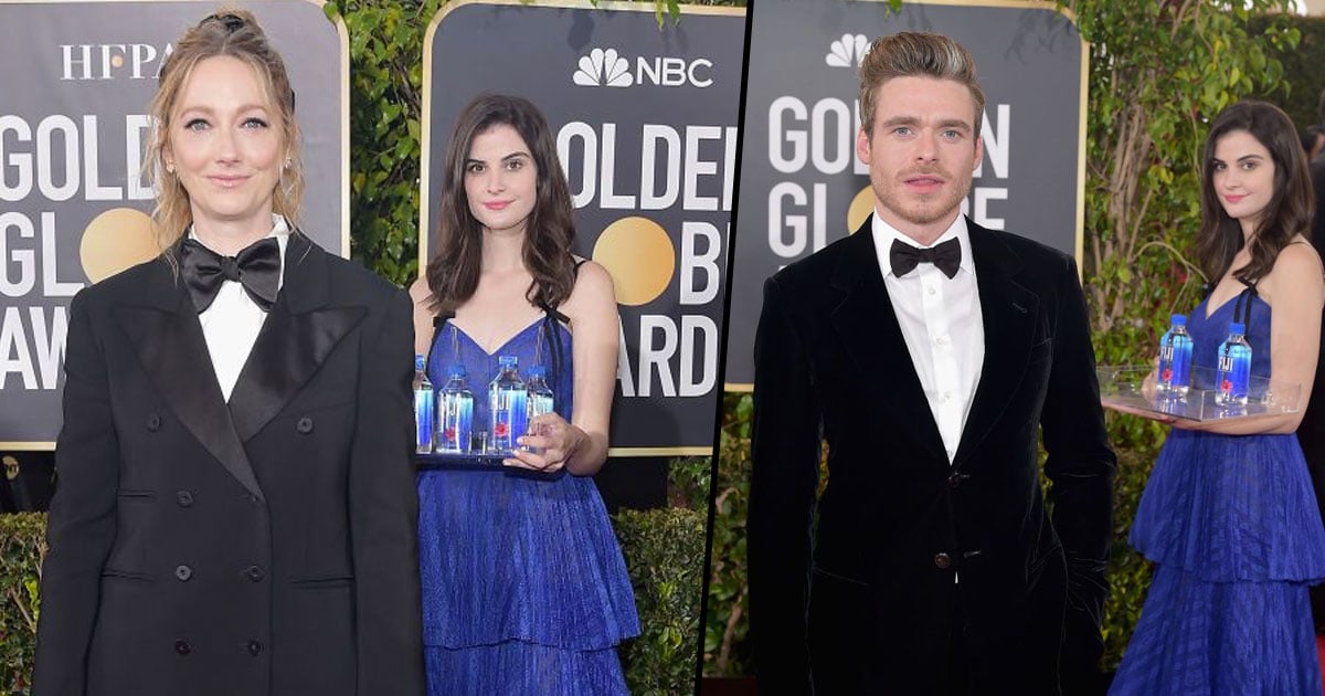 The Fiji Water Girl Stole The Show At The Golden Globes 22 Words