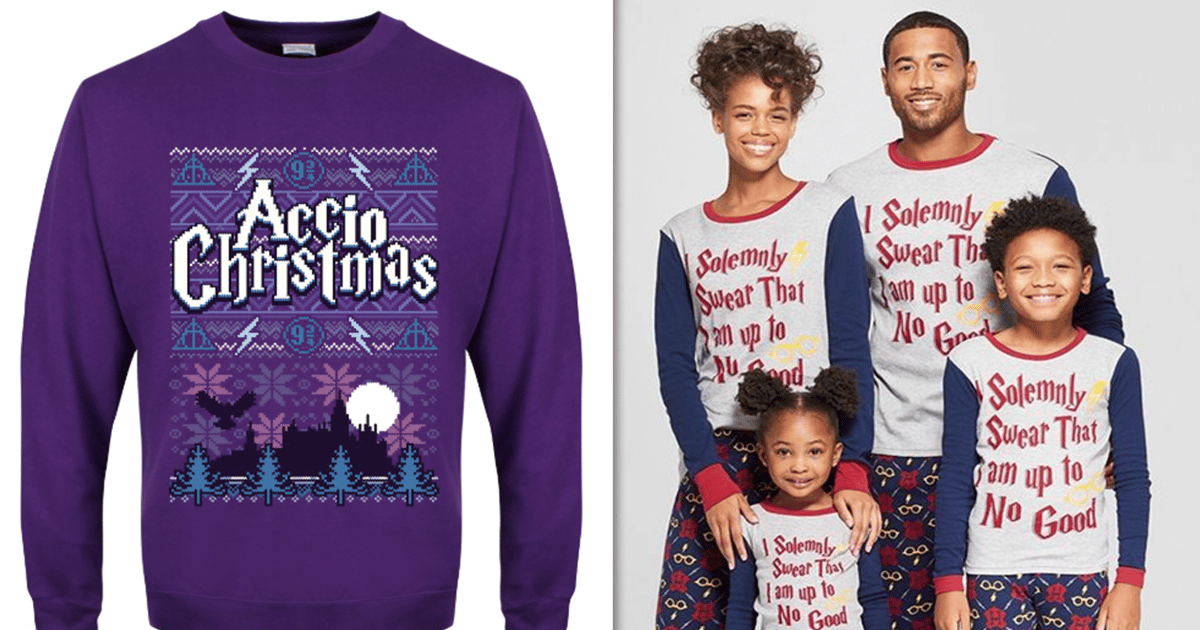 Harry Potter Christmas Sweaters Are What Every Muggle Needs This