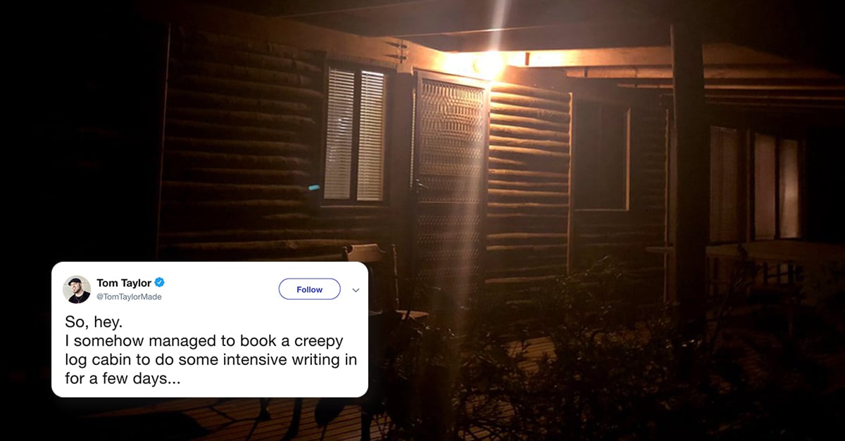 Man S Viral Thread About Staying In A Haunted Cabin Is Horrifying