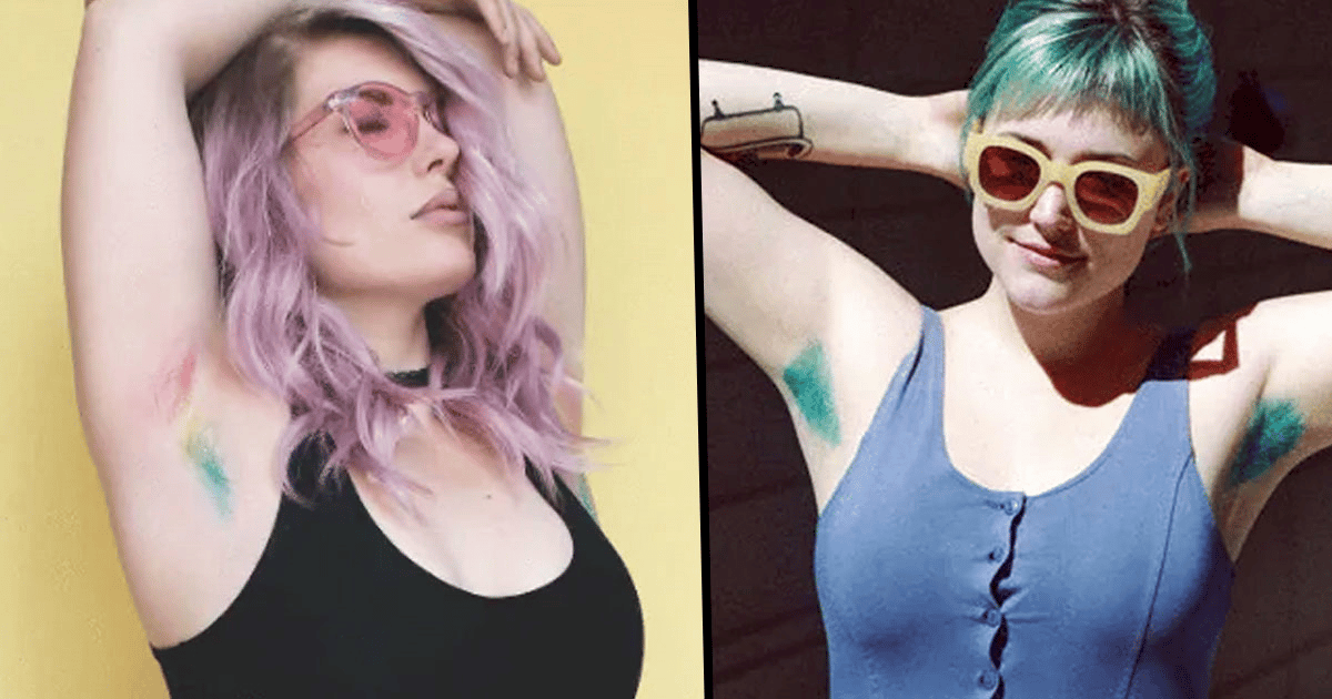 Unicorn Armpit Hair Is 2019 S Colorful New Trend 22 Words