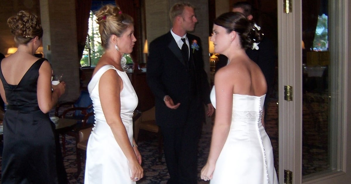 Woman’s Mother-in-Law Wears White Wedding Dress to Her Wedding