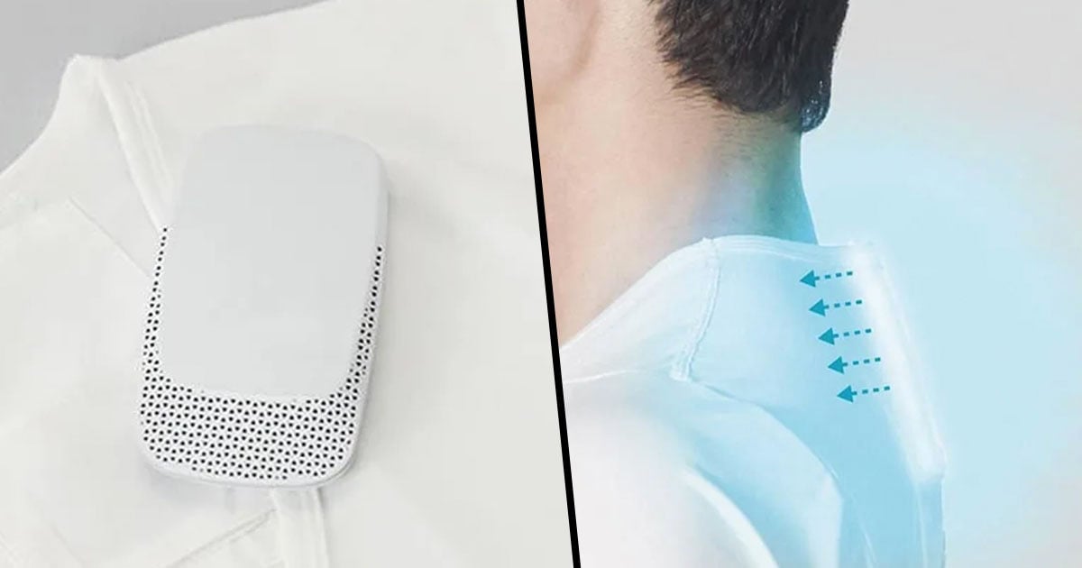Sony S New Wearable Air Conditioner Will Stop You Sweating