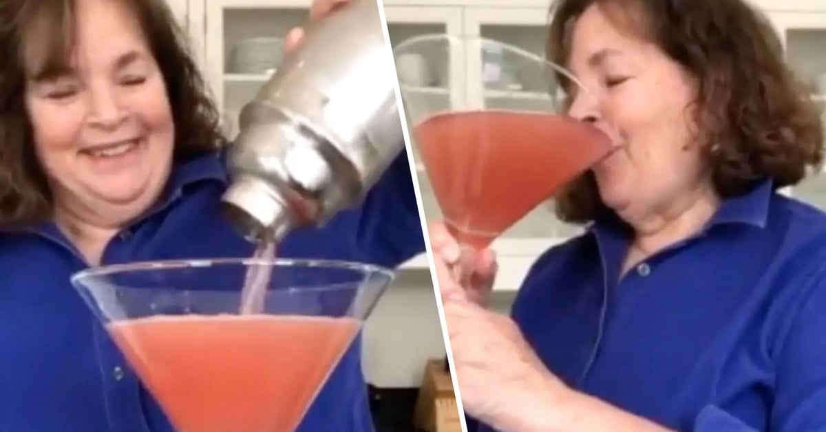 Ina Garten Made Herself a Massive Cosmopolitan at 9 A.M ...