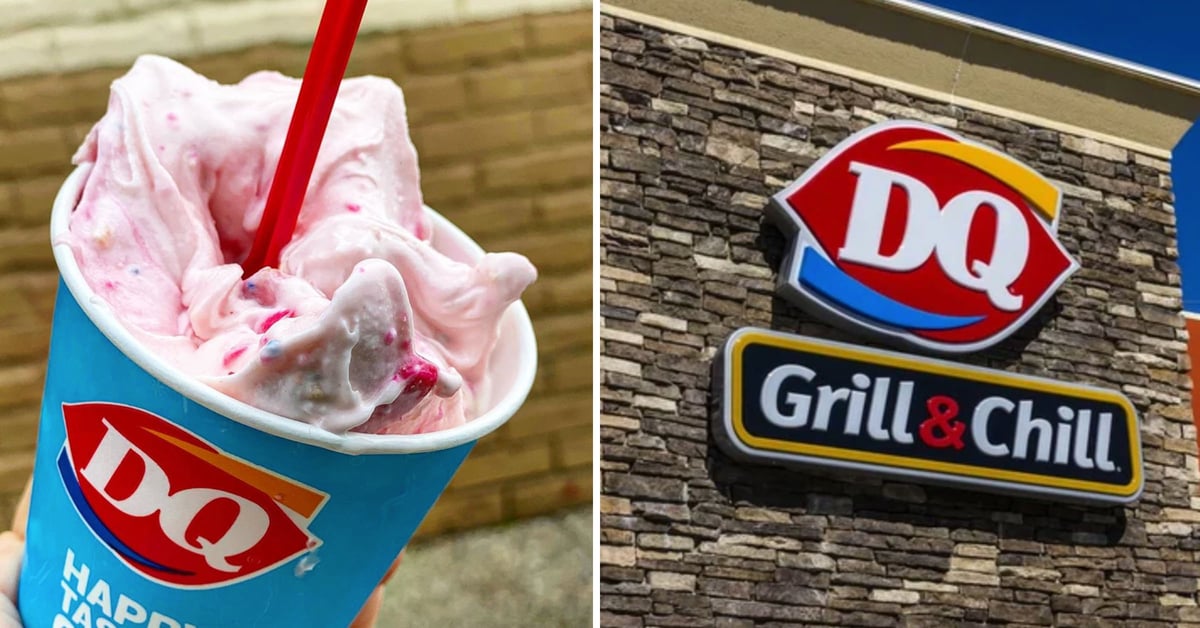 Dairy Queen Launch an Animal Cookie Blizzard With Pink Confetti Frosting