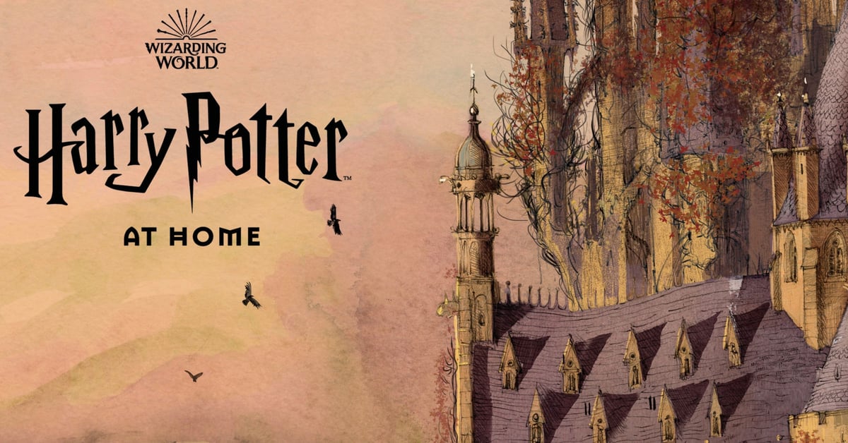 J.K. Rowling Launches 'Harry Potter at Home' for Kids and Parents in