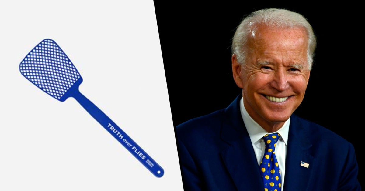 Biden Campaign Started Selling Fly Swatters And They Re Already Sold Out
