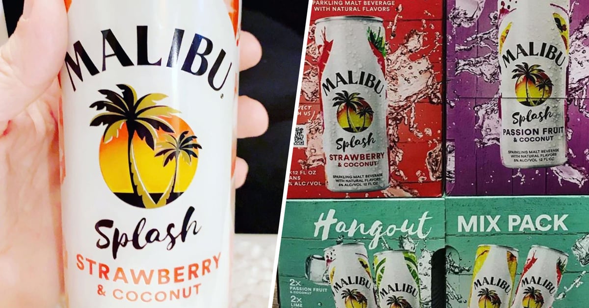 Malibu Rum Just Launched Splash Coconut Beverages