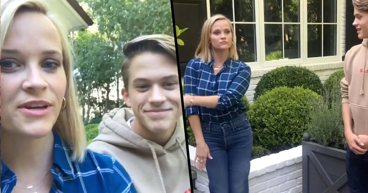 Reese Witherspoon Is Every Mom Trying To Work Out What Tik Tok Is