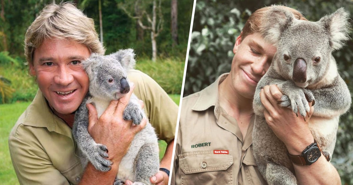 Robert Irwin Looks Exactly Like His Dad Steve in New Photo