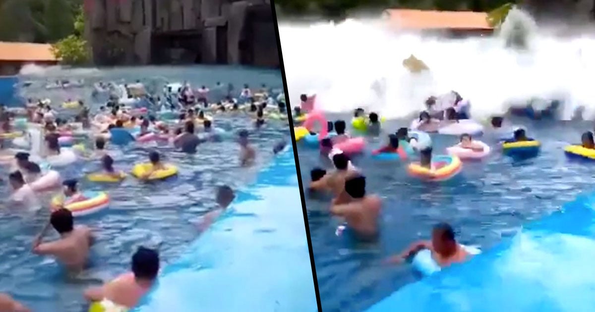 44 Injured After Wave Pool Malfunction Causes Tsunami 22 Words
