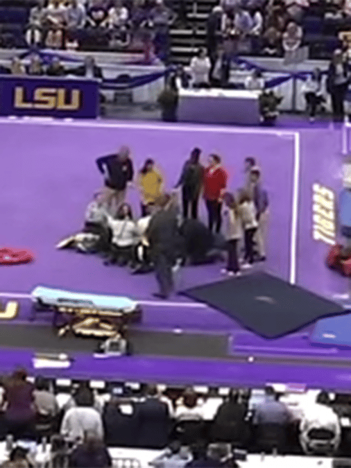 Gymnast Breaks Both of Her Legs in Horror Fall 22W