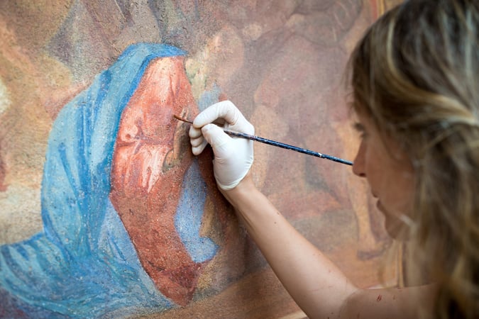Priceless 17th Century Painting Botched in Restoration Disaster 22W