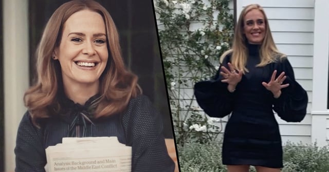 Sarah Paulson Responds To Claims That Adele Looks Like Her 22w