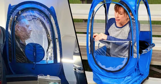 You Can Now Buy a Plastic Tent If You're Worried About