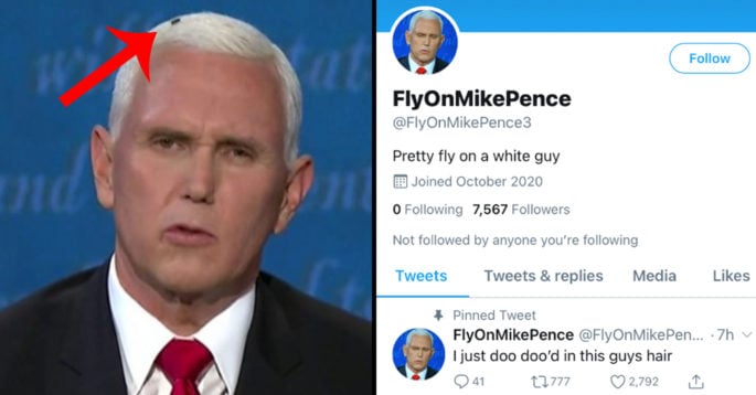 The Fly on Mike Pence's Head Has a Twitter Account | 22W