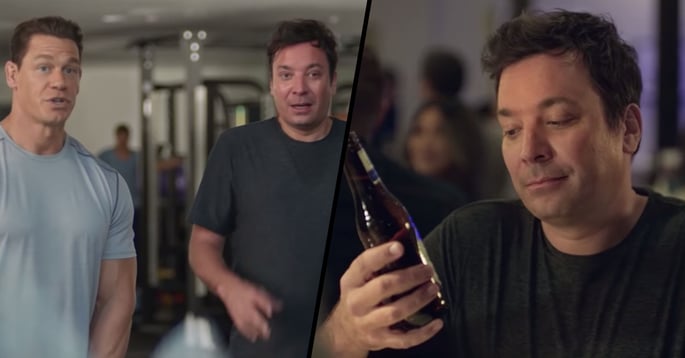 People Are Saying Jimmy Fallon and John Cena's Super Bowl Ad Is 'the