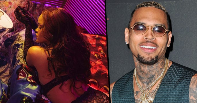 Chris Brown's Comment on Rihanna's Instagram Recieves ...