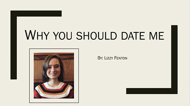 woman makes hilarious powerpoint presentation to persuade her crush