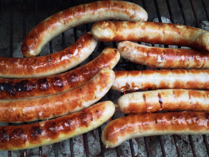 Sosis babi (ilustrasi)