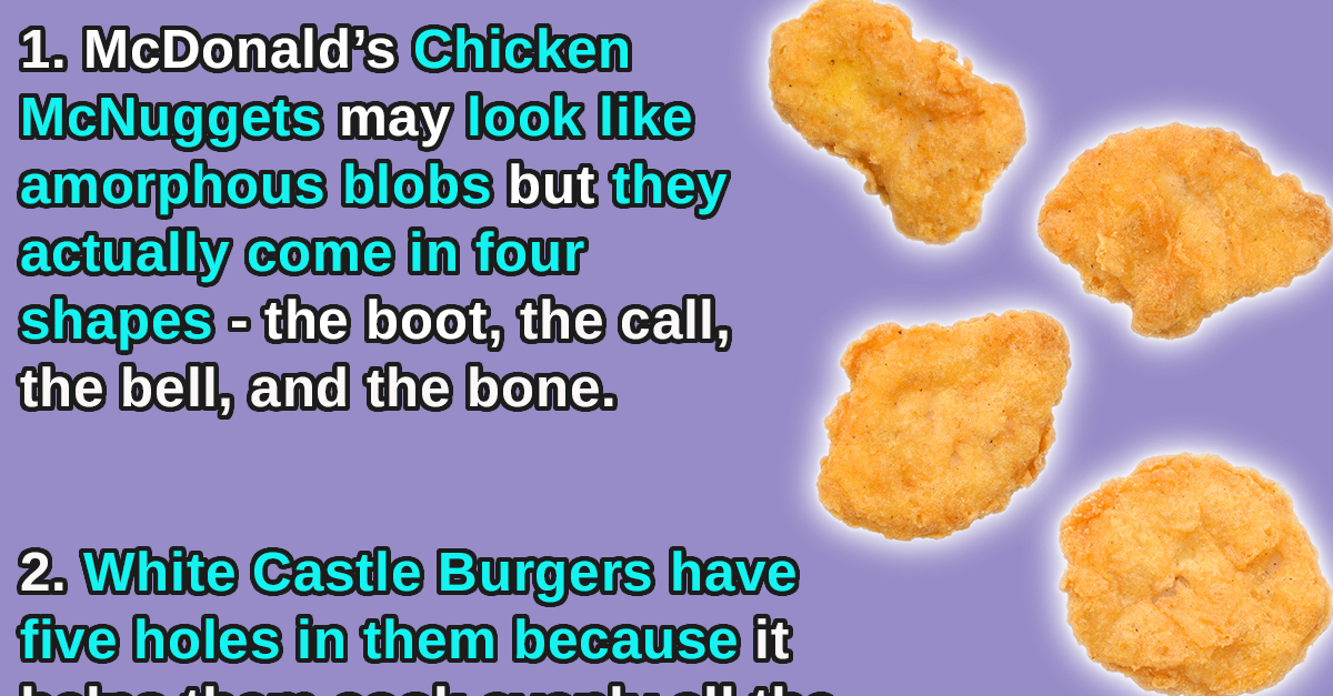 20 Greasy, Yummy Facts You Didn't Know About Your Favorite Fast Food