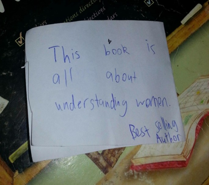 12 year old boy writes a book about how to understand women nails it