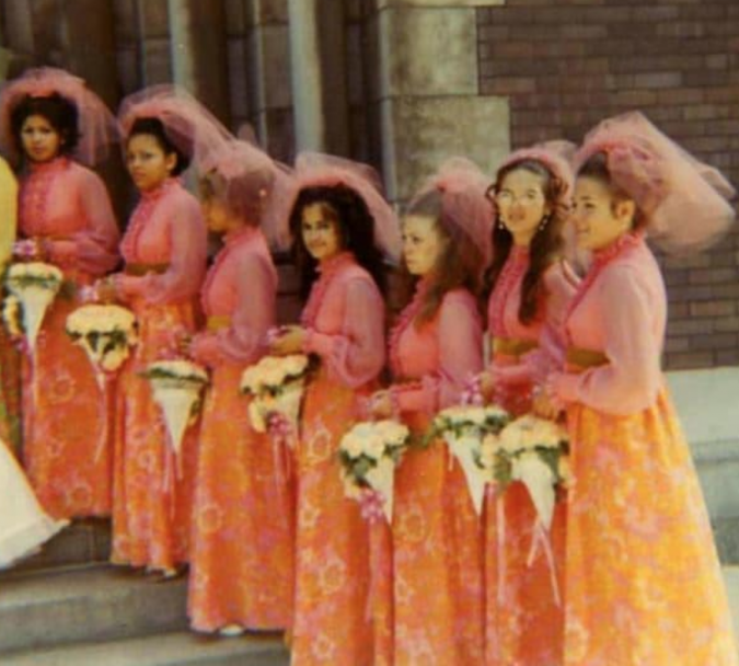 Bridesmaid Ugly Wedding Dresses