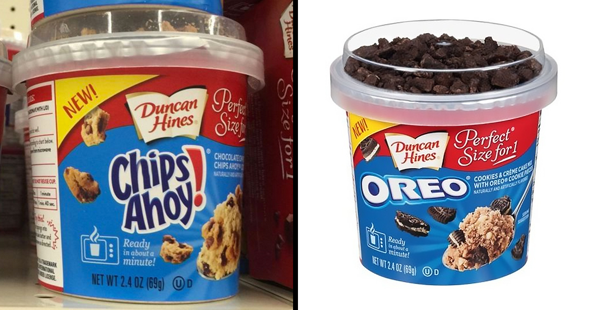 You Can Now Buy Microwaveable Oreo & Chips Ahoy Cakes 22W