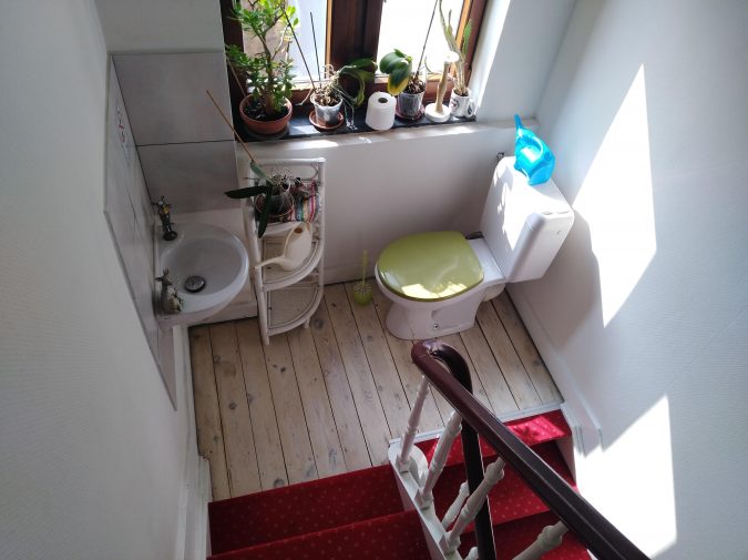 Desain toilet gagal