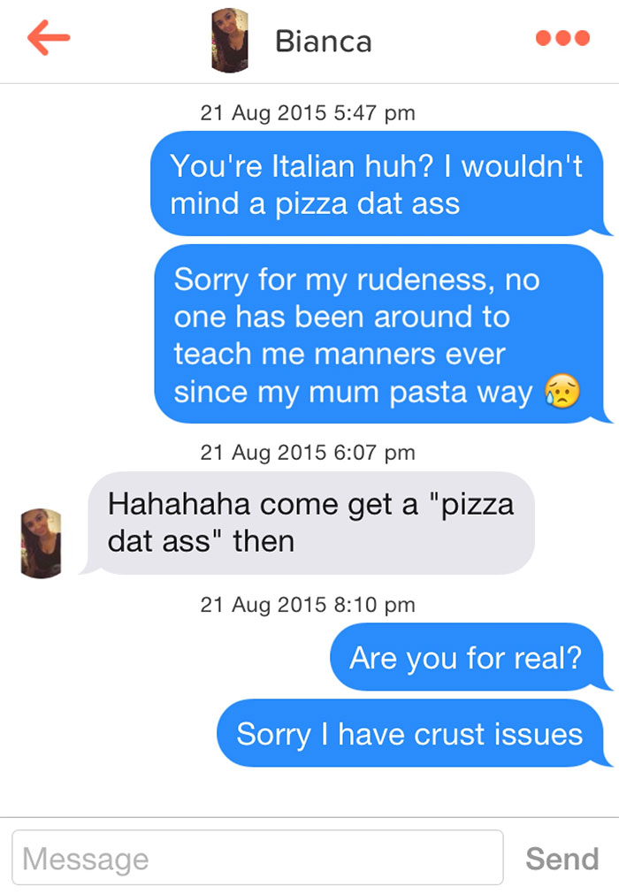 30 tinder pick up puns that are so bad you can t help but laugh