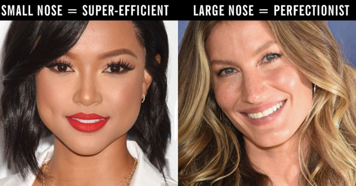 here s what the shape of your nose says about your personality 22
