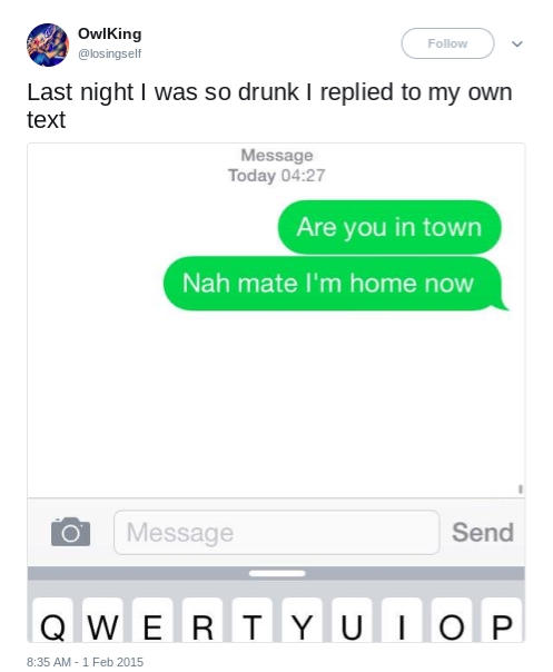 these 25 drunk texts